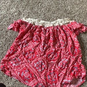 Off the shoulder top